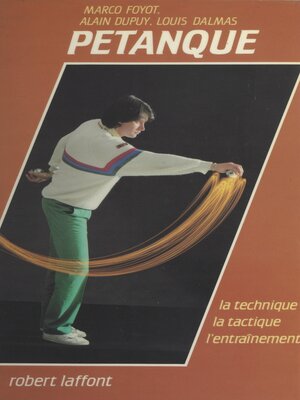 cover image of La pétanque